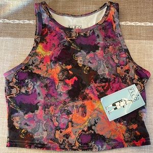 Brand New Fleo Tempo Crop Tank Size Medium